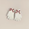 White woolen gloves for warmth and cold protection, thickened knitted for women in autumn and winter Application Scenario